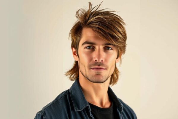 Shaggy Mullet for Men