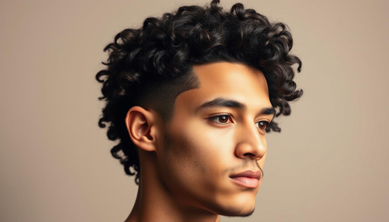  Low Taper Fade for Curly Hair