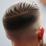 Low Fade with Fringe