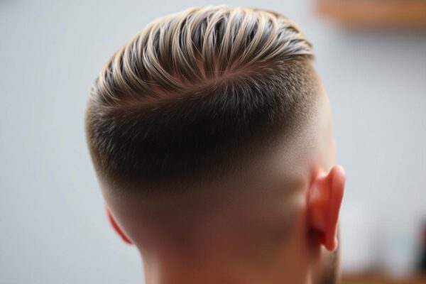 Low Fade with Fringe
