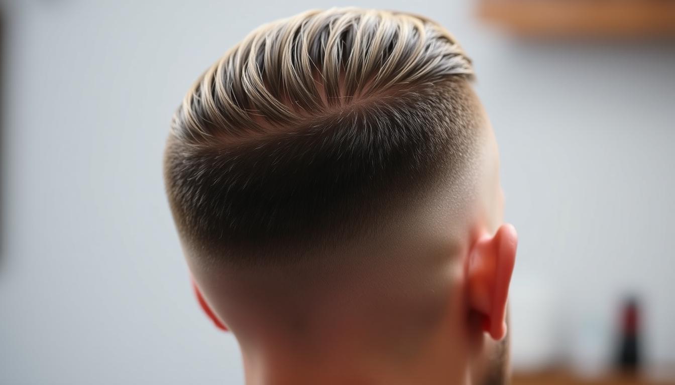 Low Fade with Fringe