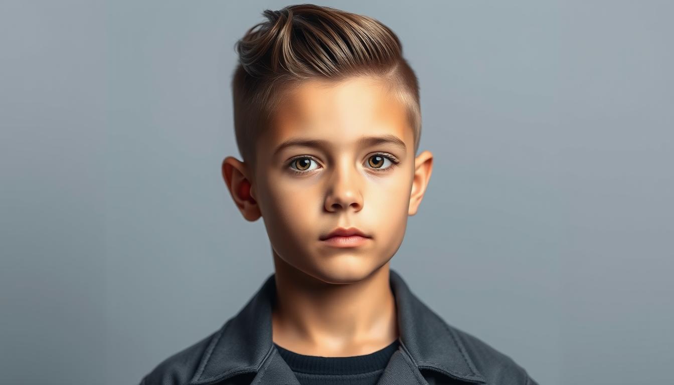 Boy's Army Haircut