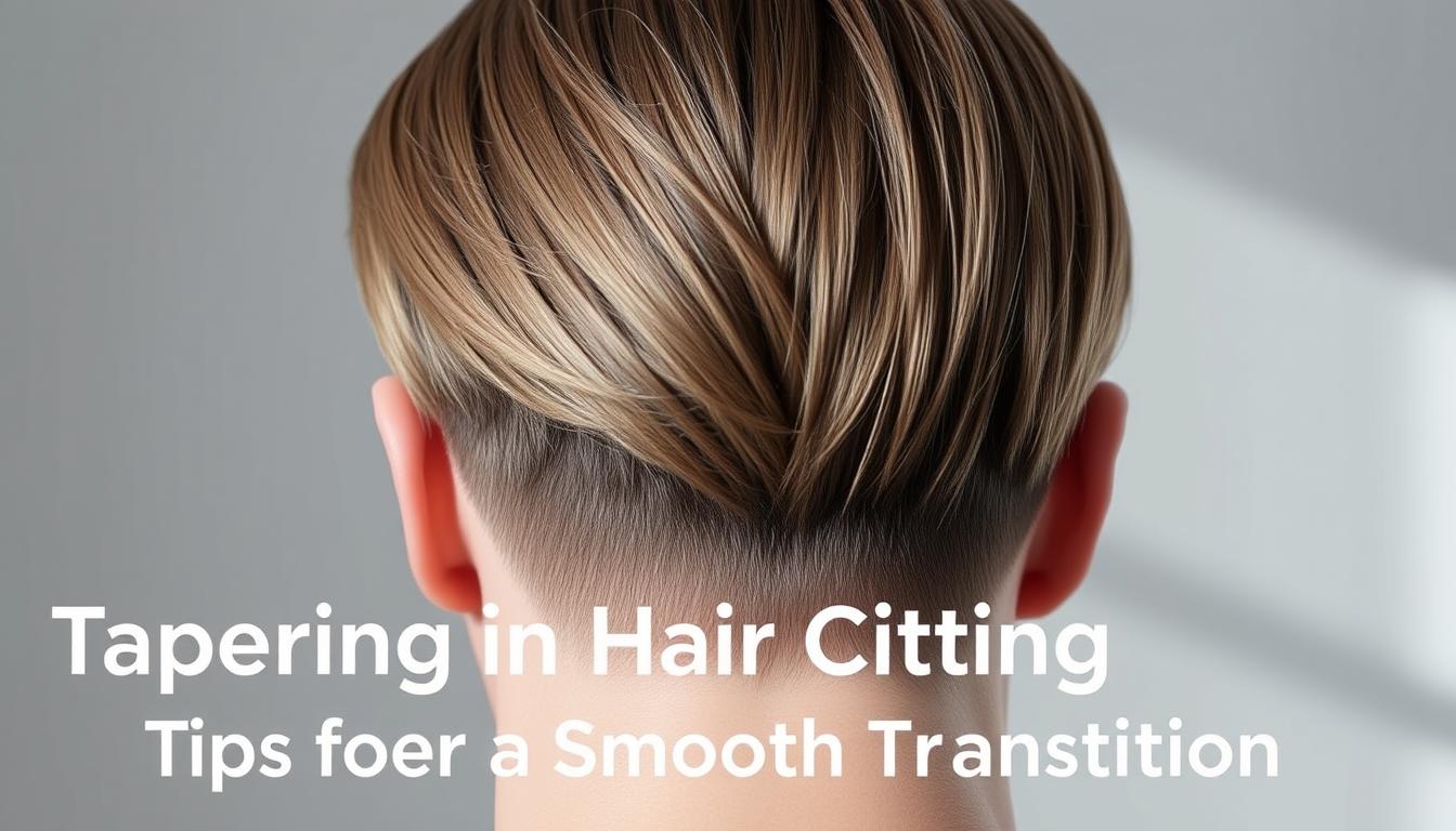 Tapering in Hair Cutting