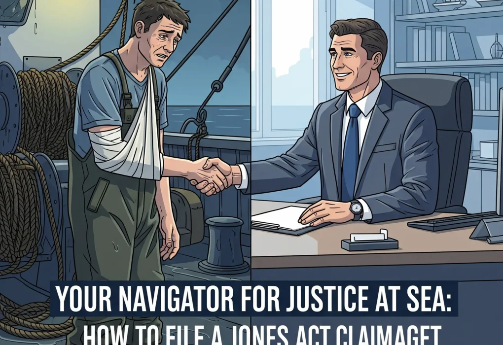Your Navigator for Justice at Sea: How to File a Jones Act Claim and Get Maximum Compensation