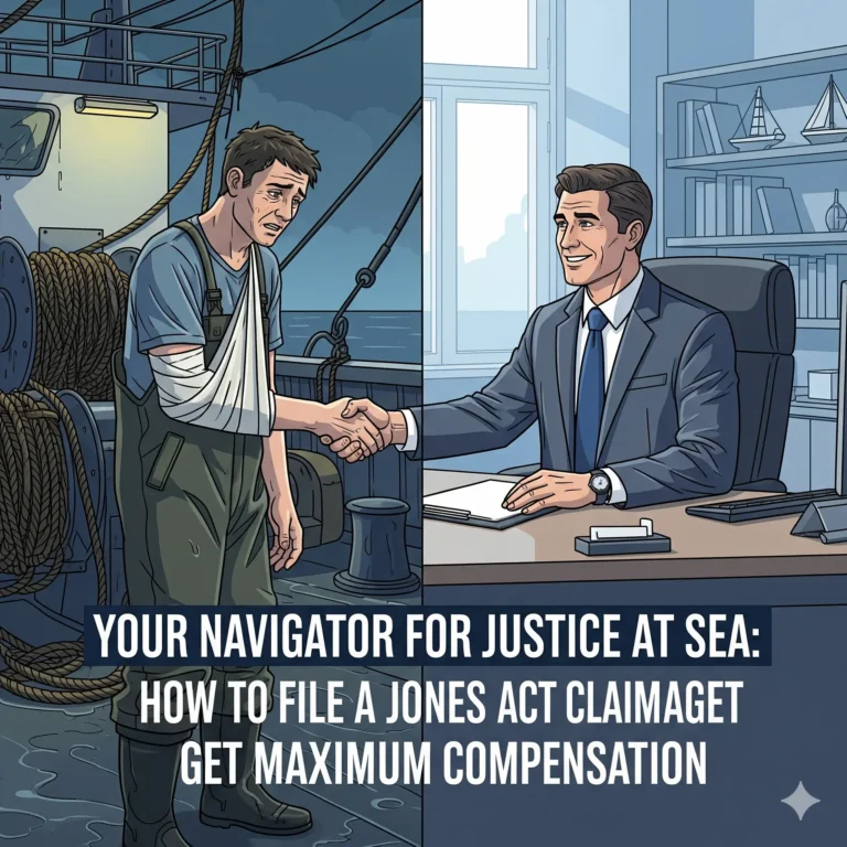 Your Navigator for Justice at Sea: How to File a Jones Act Claim and Get Maximum Compensation
