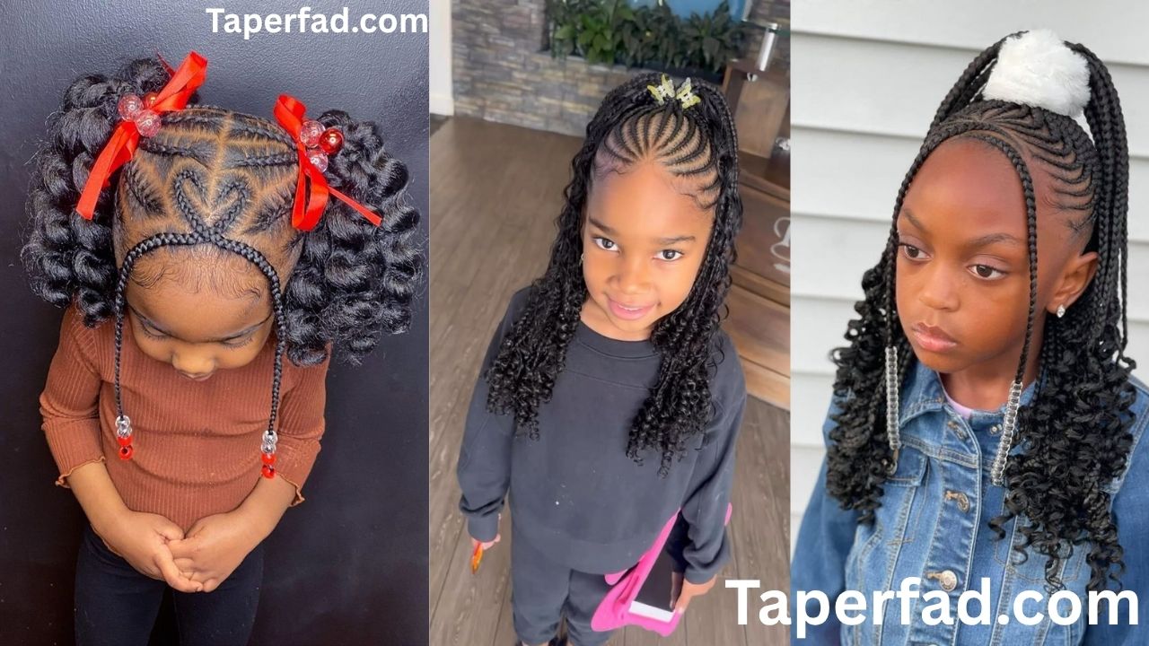 Little Black Girls' Hairstyles Braids